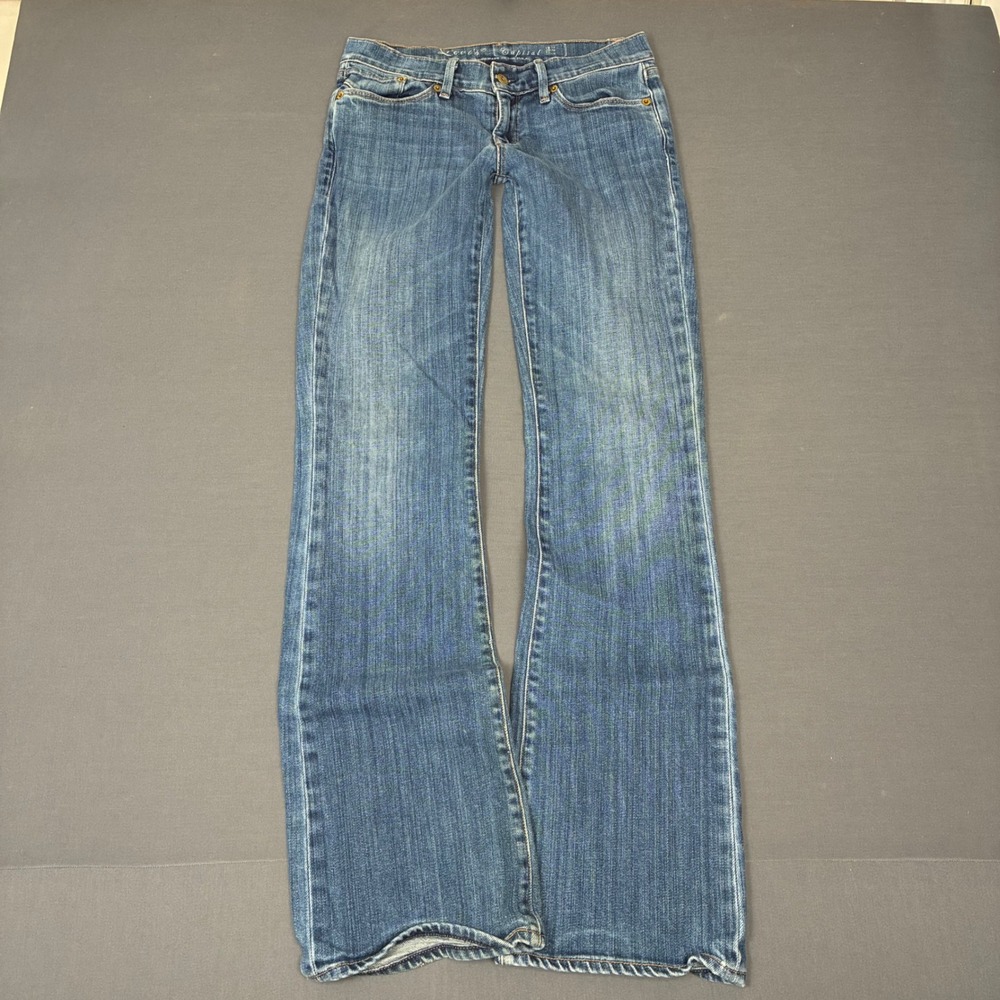 Y2K Levi's Swank Low Slim Bootcut Jeans Women's Size 28x32 Medium Wash